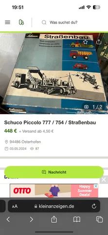 Set Schuco (Strabenbau) - Foto 5