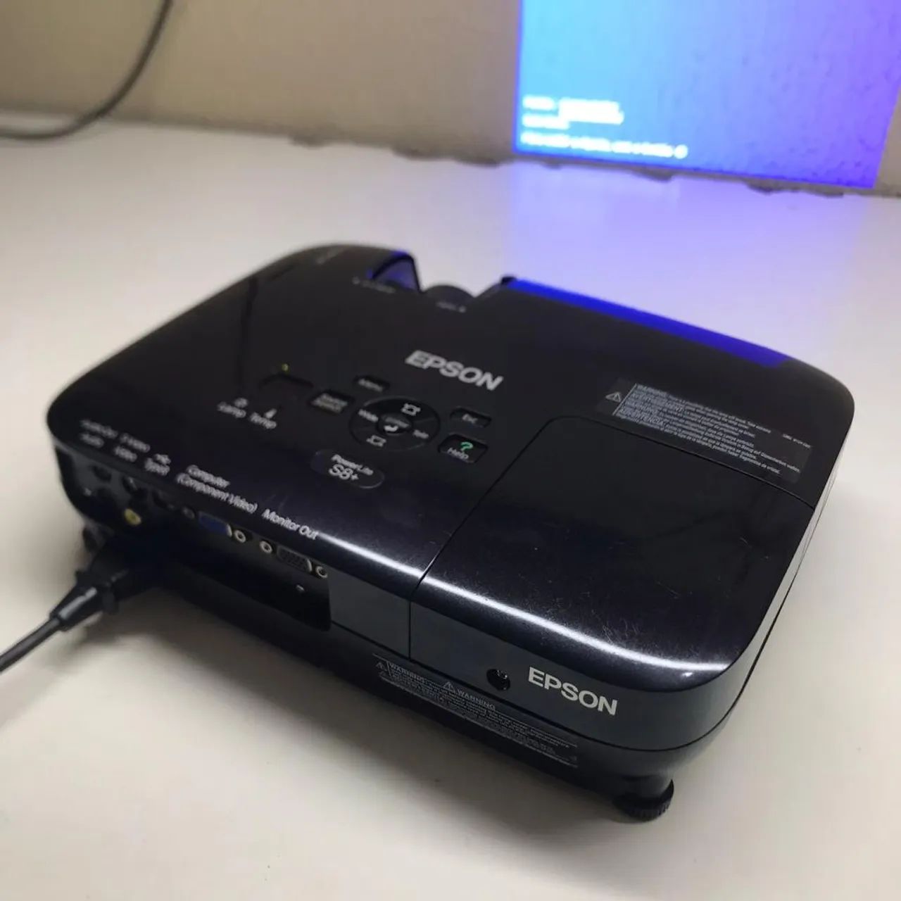 Data show Epson S8+ - Garantia 6 Meses - Loja Física  - Foto 3