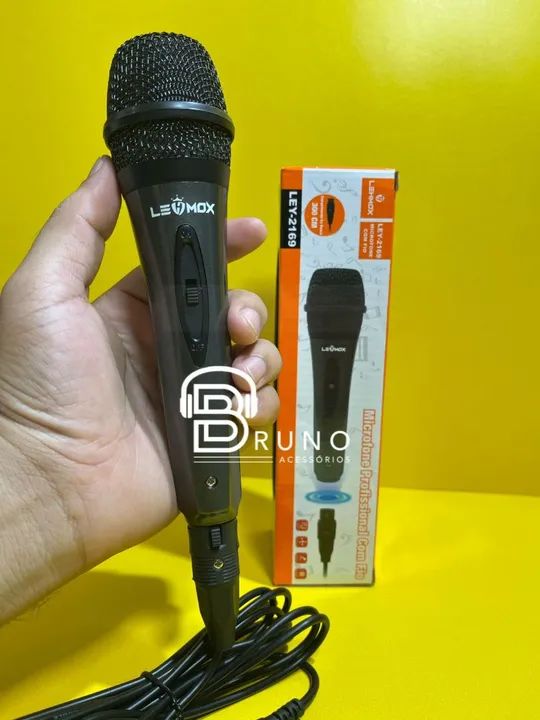Microfone com fio Levmox  - Foto 2