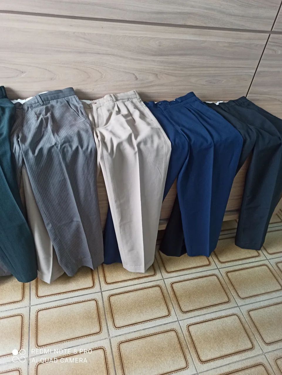 Calça social masculino usada. Tam 38/40 e 42 - Foto 2