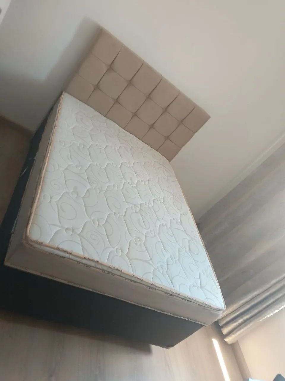 Cama baú casal com cabeceira - Foto 3