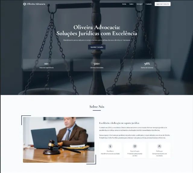 Site Profissional para Advogados - Conquiste Mais Clientes