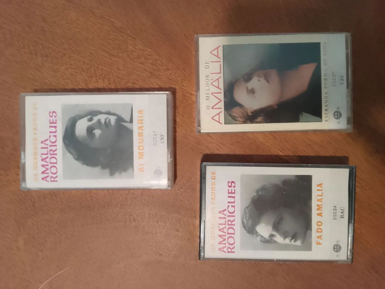 Cassetes da Amália Rodrigues