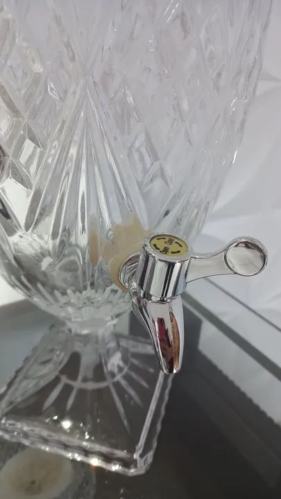 Jarro de Vidro para Bebidas com Torneira 4 Litros - Foto 5