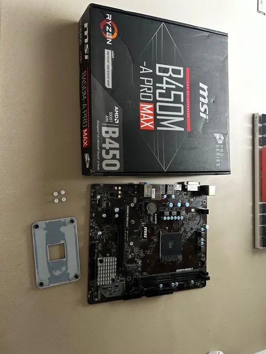 PLACA MÃE B 450M PRO MAX (NOVA) - Foto 5