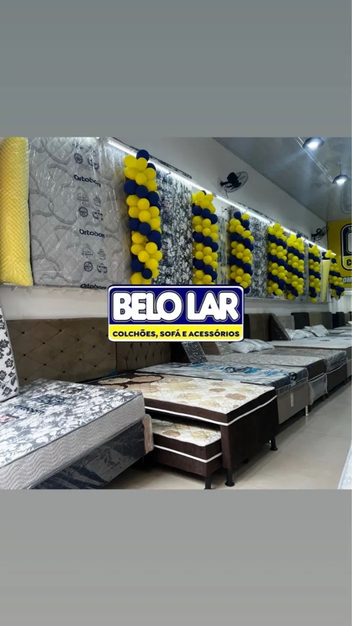 Cama Box na belo lar comércio 