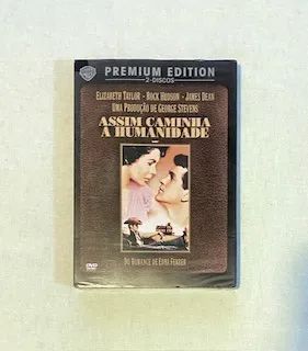 Assim Caminha a Humanidade com Elizabeth Taylor e James Dean -DVD Duplo