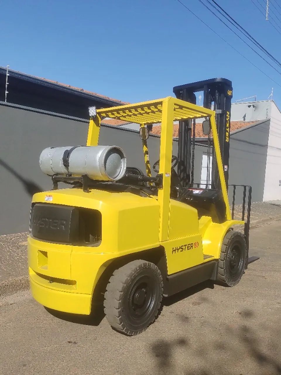 Empilhadeira Hyster 4,0T * Automática com deslocador * 80 Xm - 4 toneladas  - Foto 4