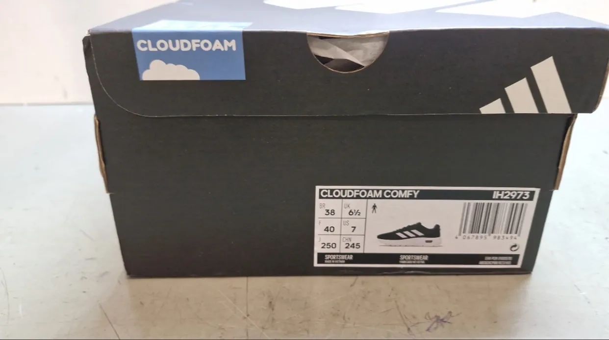 Tênis Adidas Cloudfoam Comfy - Preto - Foto 4