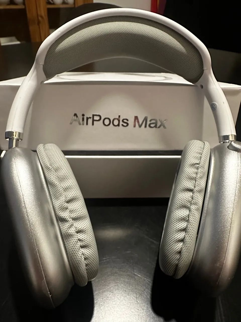 Headphone AirPods Max - Branco e prata  - Foto 3