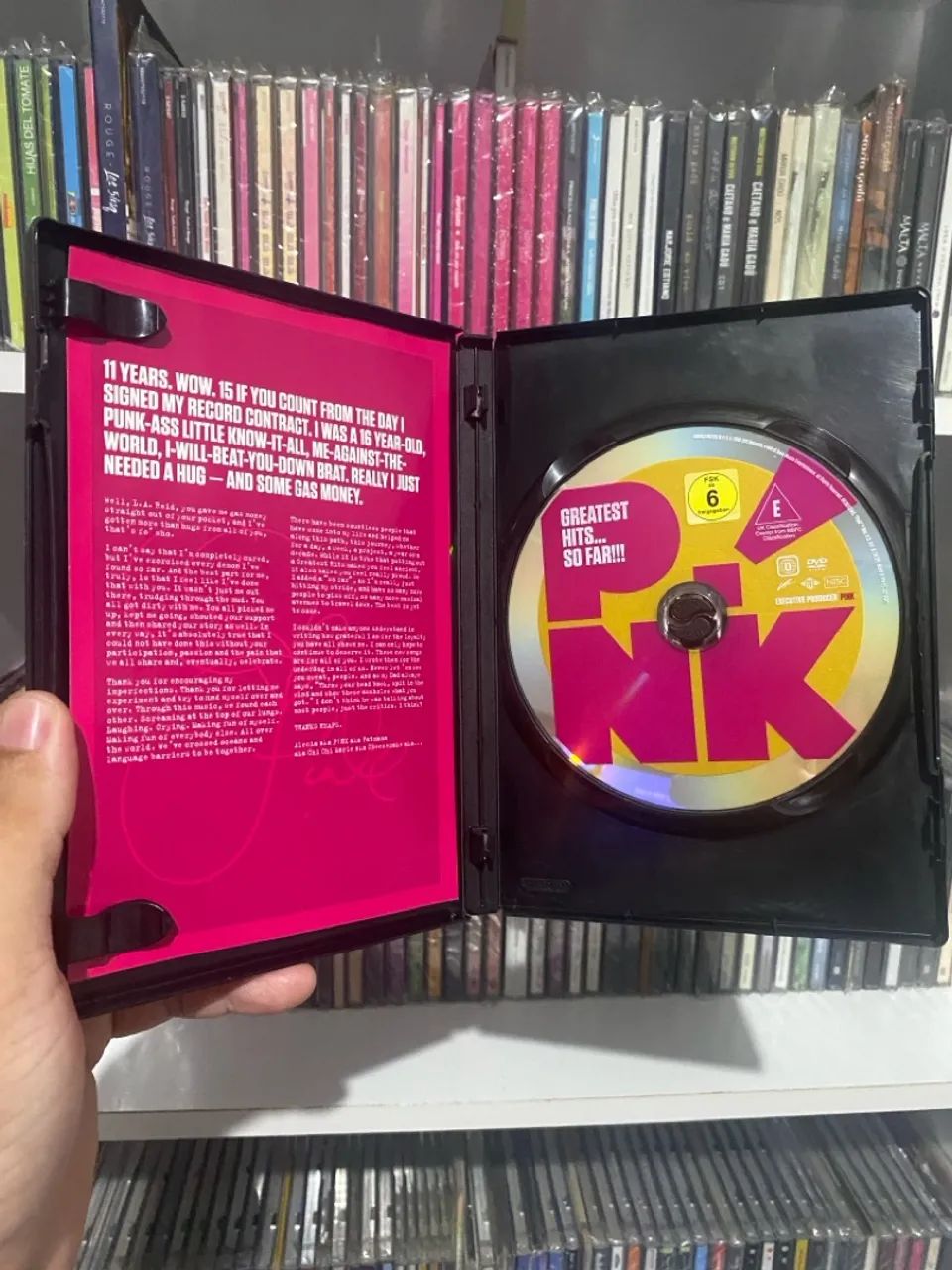 Pink (P!nk) DVD Greatest Hist So Far  - Foto 3