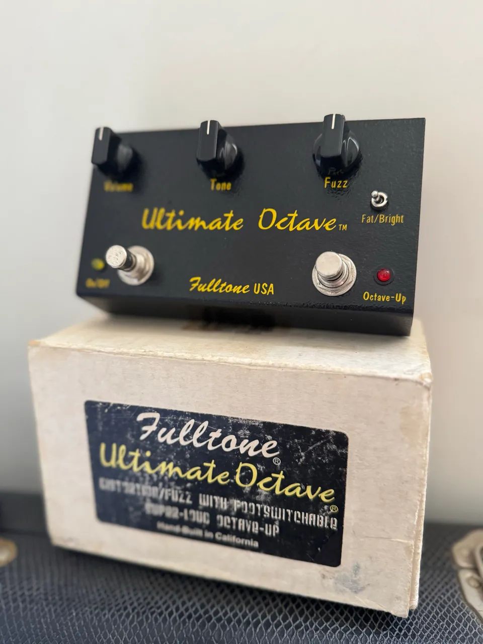 Pedal Fulltone ultimate octave muito novo! - Instrumentos musicais