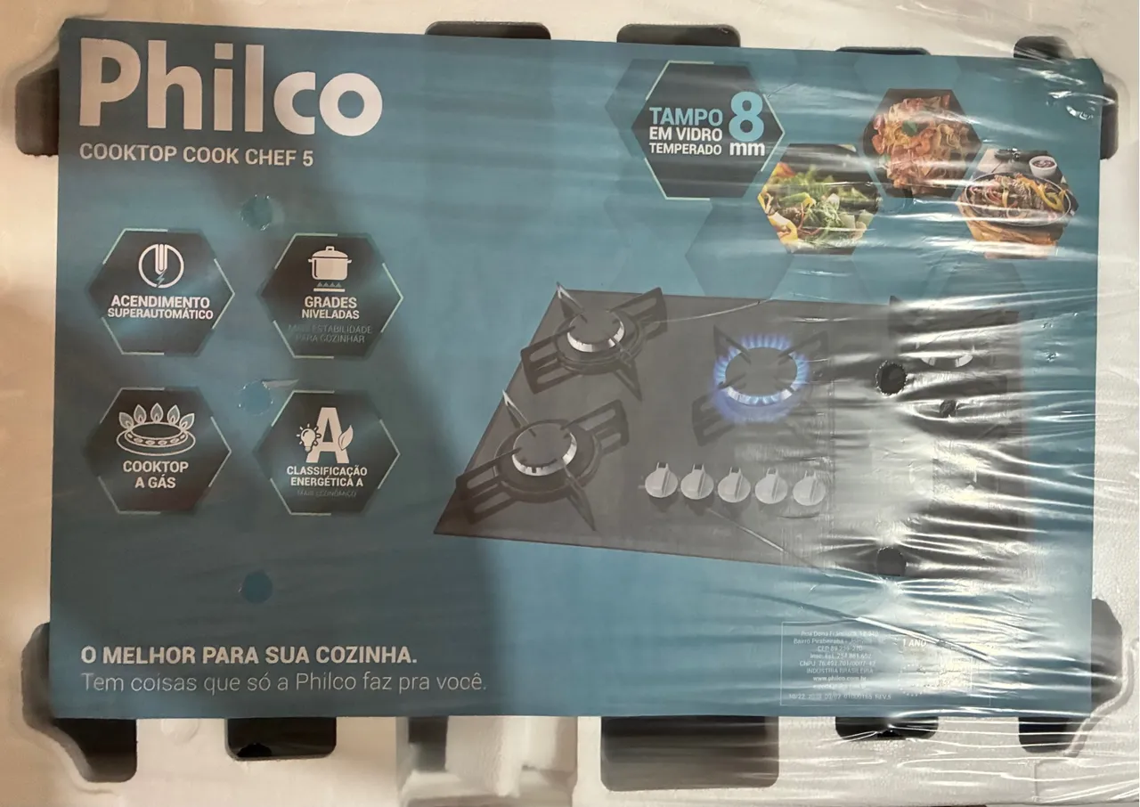 Cooktop Philco Cook Chef 5