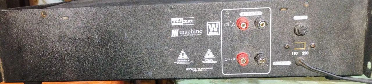 Amplificador de Áudio  Machine - Foto 4