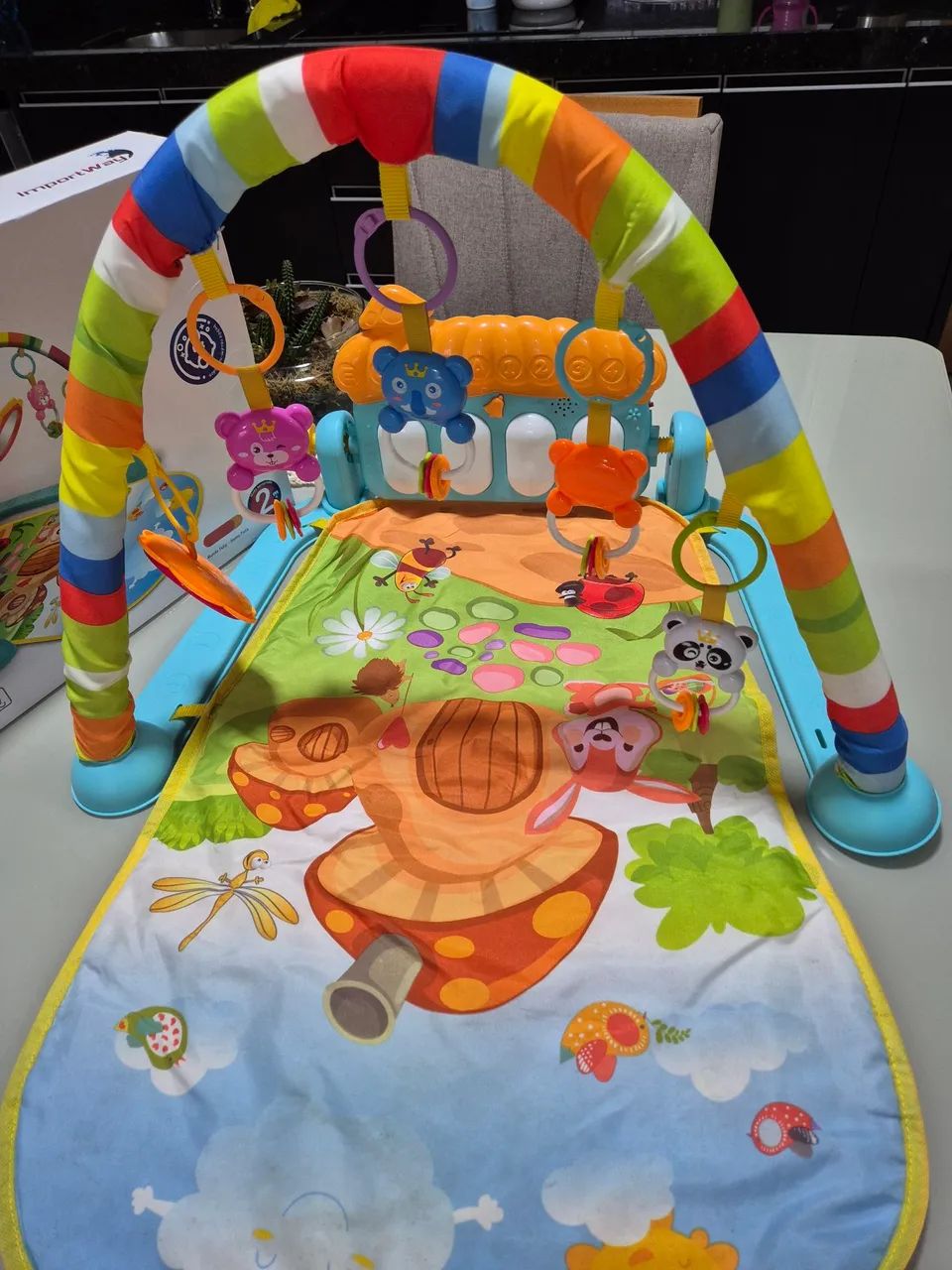Tapete Infantil com Piano e Atividades Import Baby - Foto 2