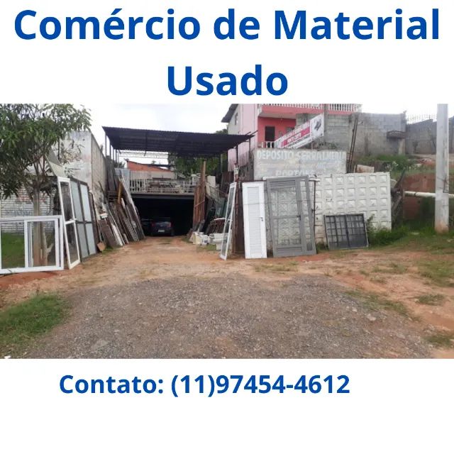 Loja de Material Usado de Construção - Qualidade e Economia! 