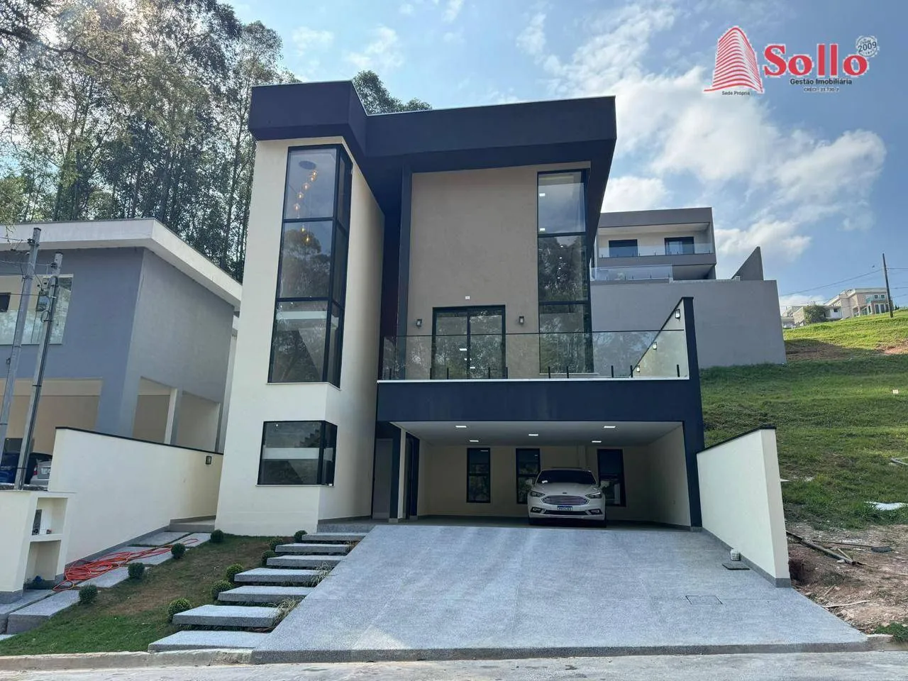 CONDOMÍNIO MORADA DA SERRA. Sobrado Novo de Alto Padrão com 3 suítes à venda, 382 m² por R