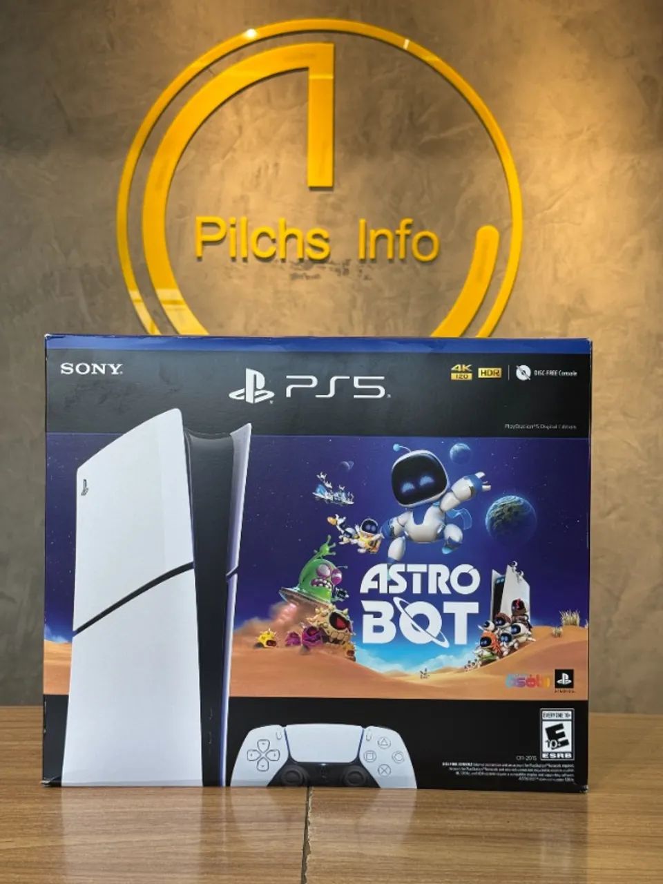 PlayStation 5 Slim Mídia digital com 1 jogo - Novo Lacrado - Loja Física - Garantia - Até 