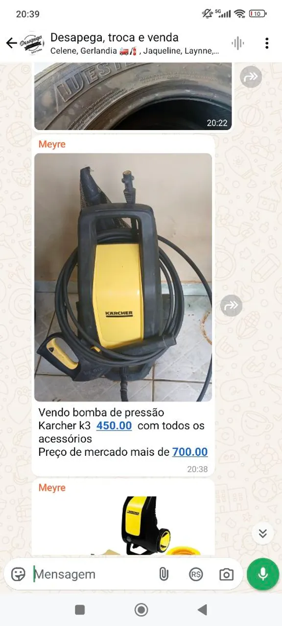 Bomba de pressão Karcher k3