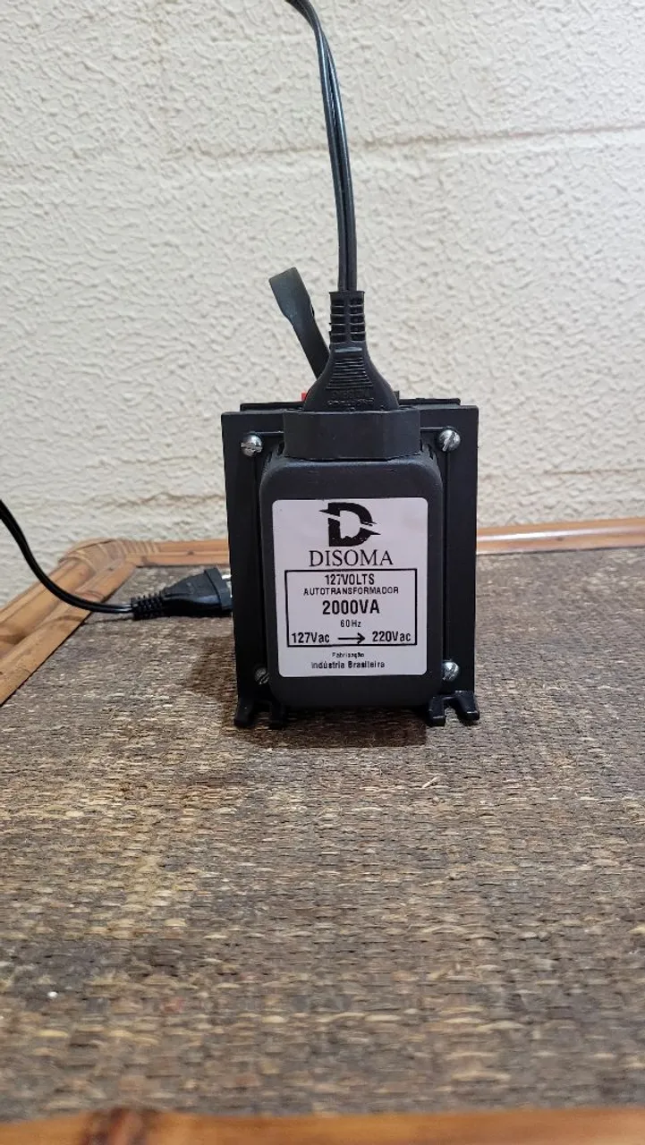 Transformador Disoma 1500VA 127V para 220V