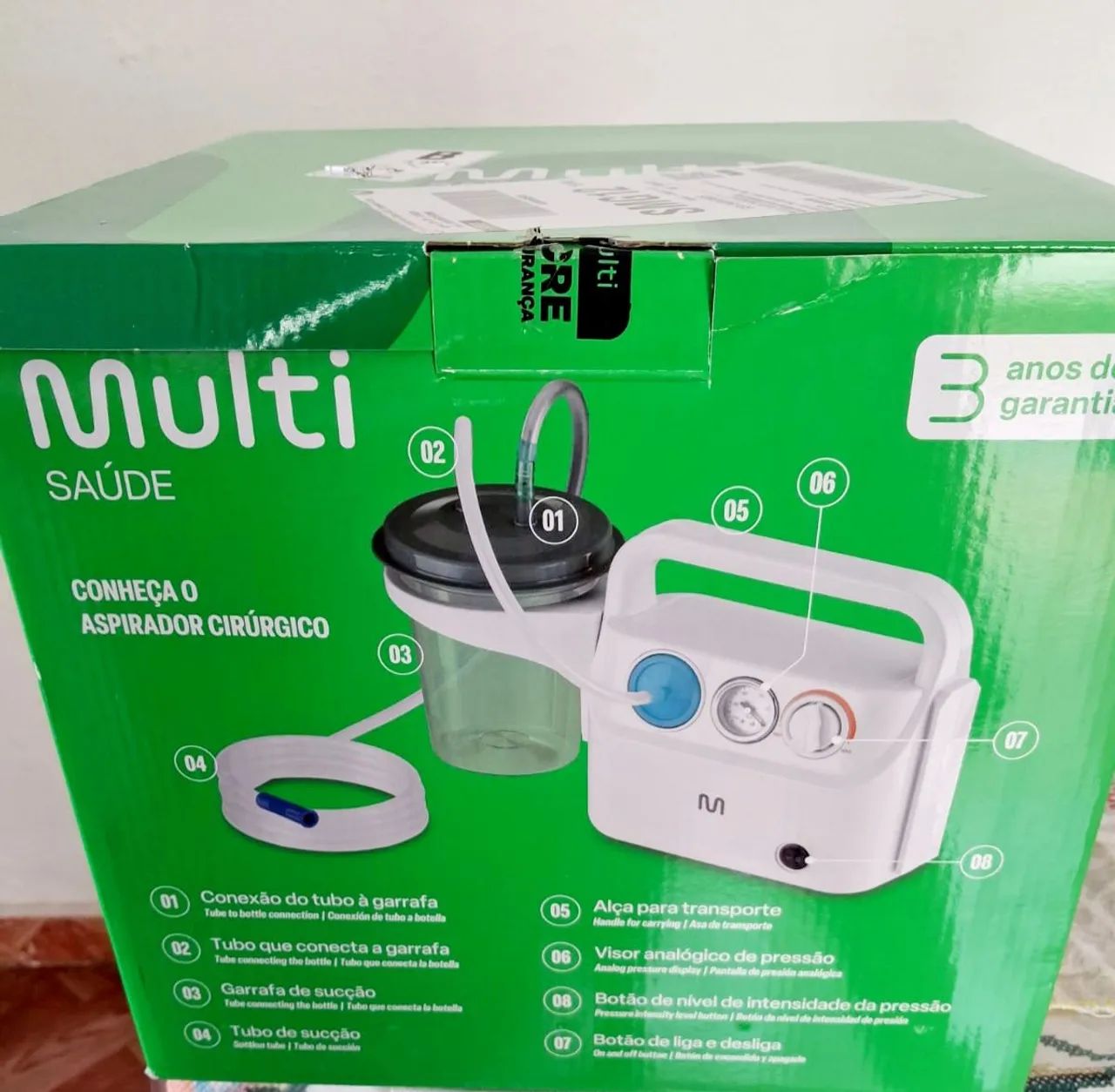 Aspirador Cirúrgico 