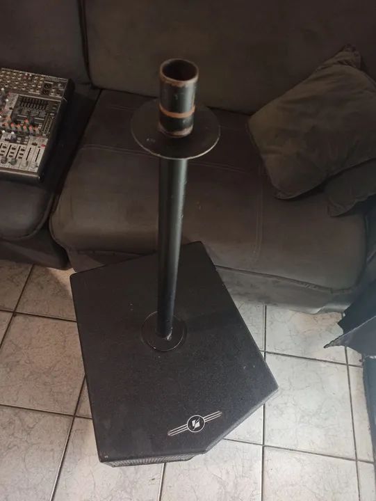 Caixa de Som Subwoofer Ativa Frahm Ps12 SWA. Grave 500w Rms Preta - Foto 2