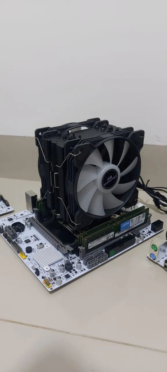 Kit Xeon x99 + 32gb ram + Xeon 2697A v4 + Snowman + QIYIDA D4