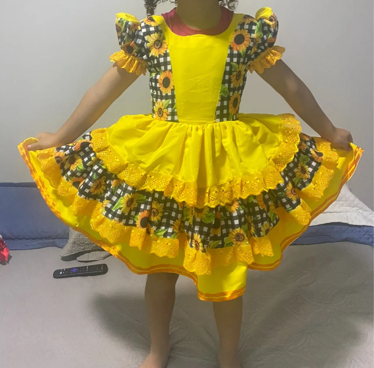 Vestido Infantil Festa Junina
