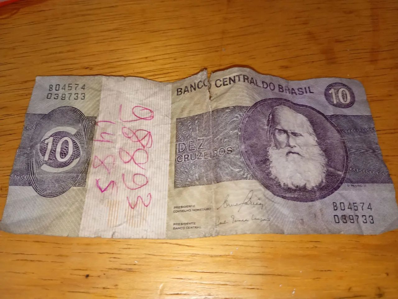 Se vc interessar chama no WhatsApp *Cédula 10 cruzeiro  - Foto 2