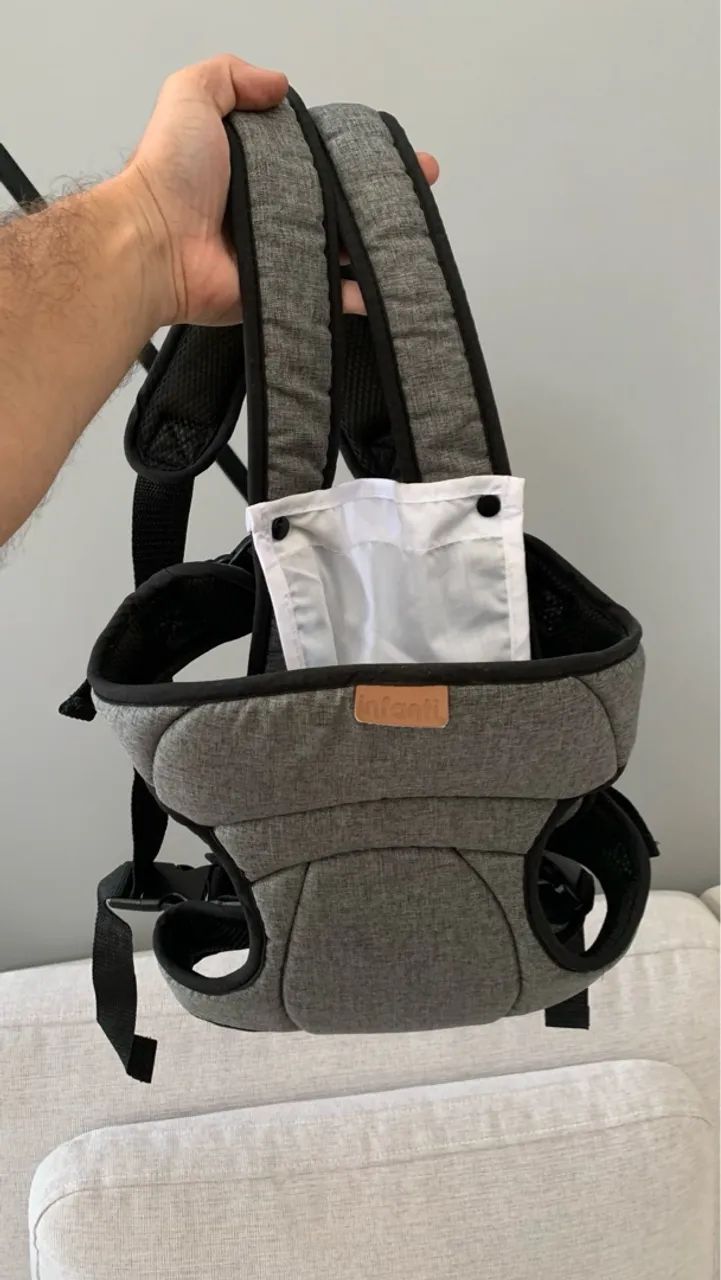 Canguru Porta-Bebê Infanti - Confortável e Seguro | Semi Novo - Foto 4