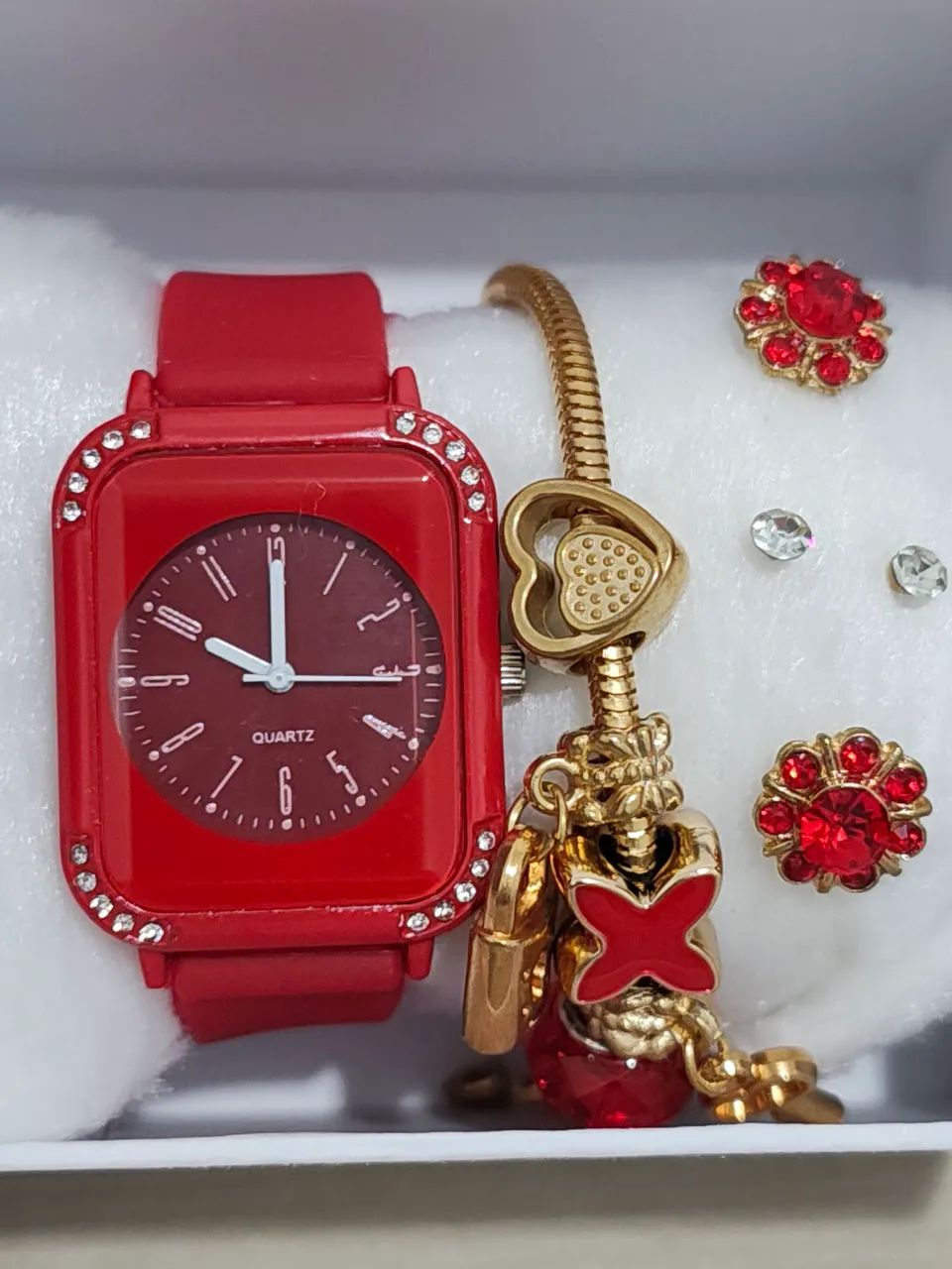 Relógio kit com pulseira  - Foto 5