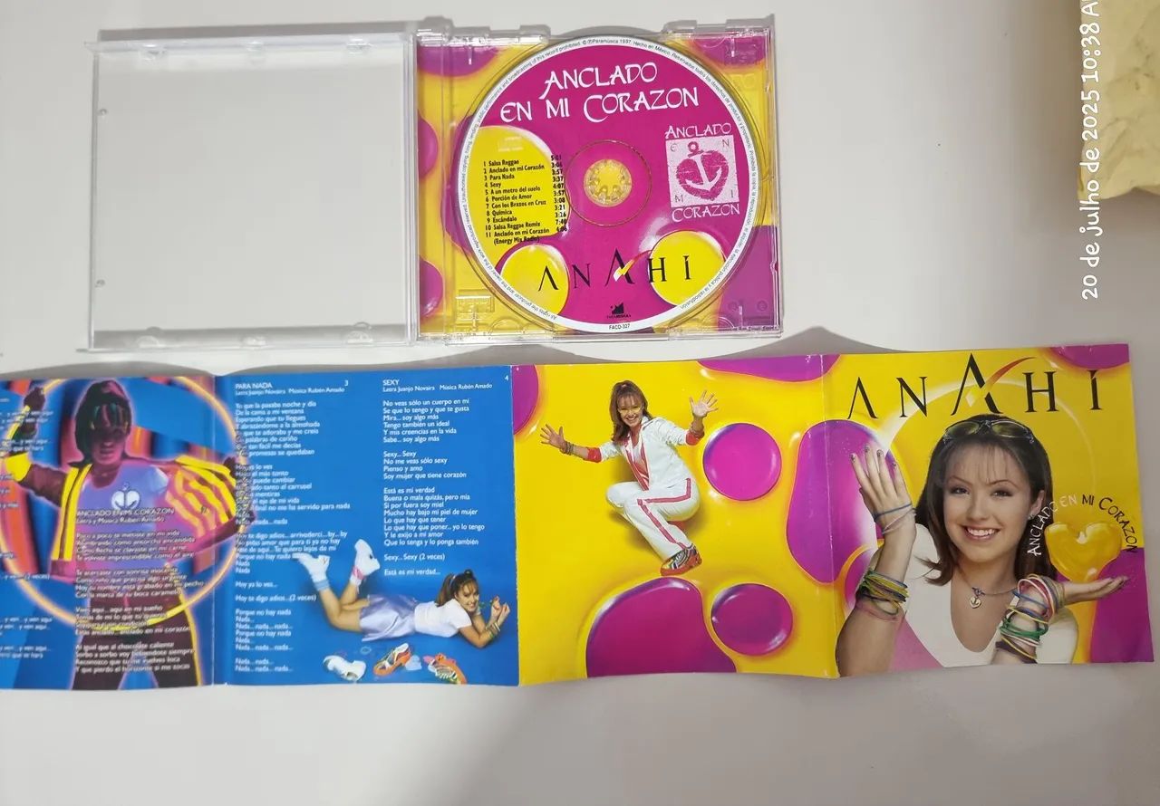 Cd anahi anclado em mi coracon - Foto 5