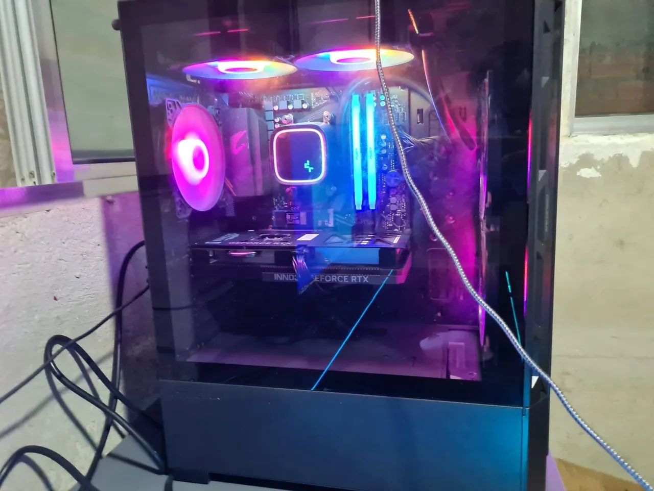 PC Gamer Completo Ryzen 7 5700G, 48gb ram, ssd 1tb, Rtx 4060 8gb, Configuração Top! - Foto 3