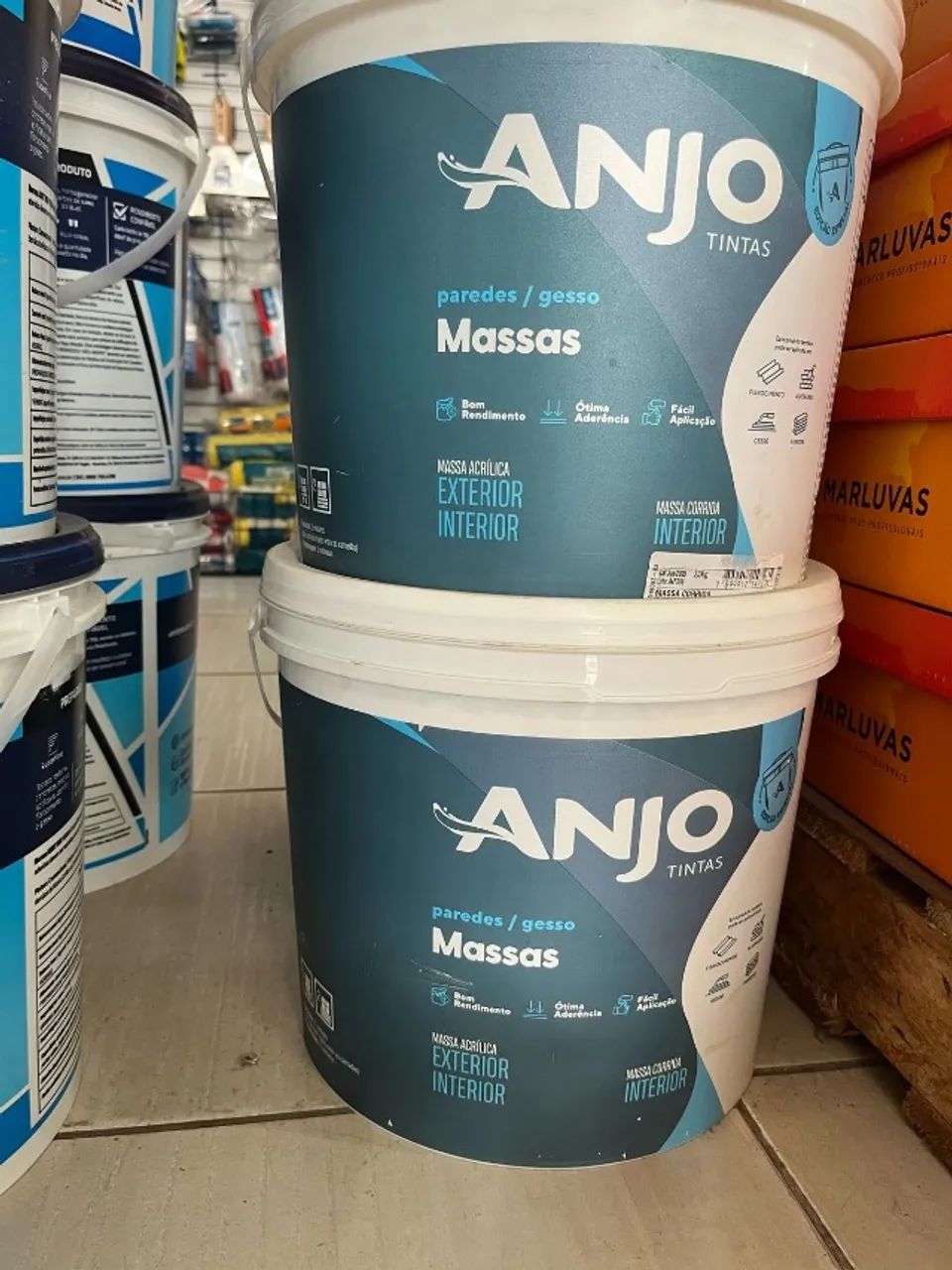 Massa Acrilica Anjo 23Kg Valor promocional: R$ 80,00