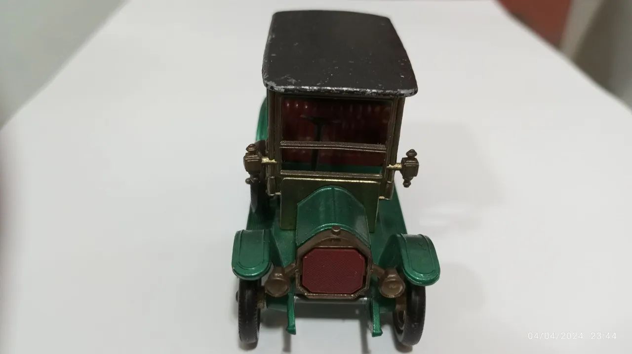 Carrinho de Brinquedo Antigo - Verde - Foto 5