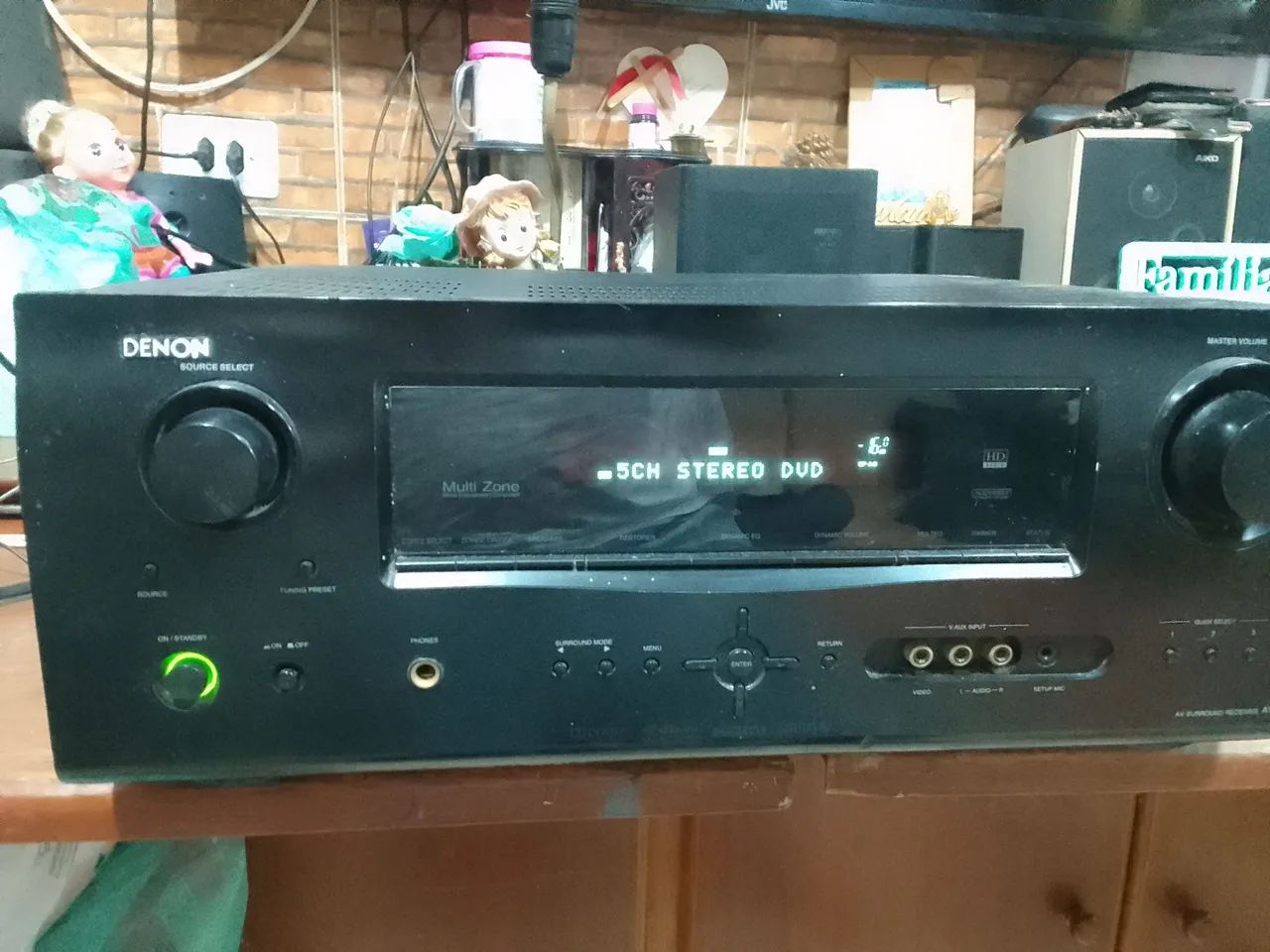 Aparelho de Som Denon 5.1leia
