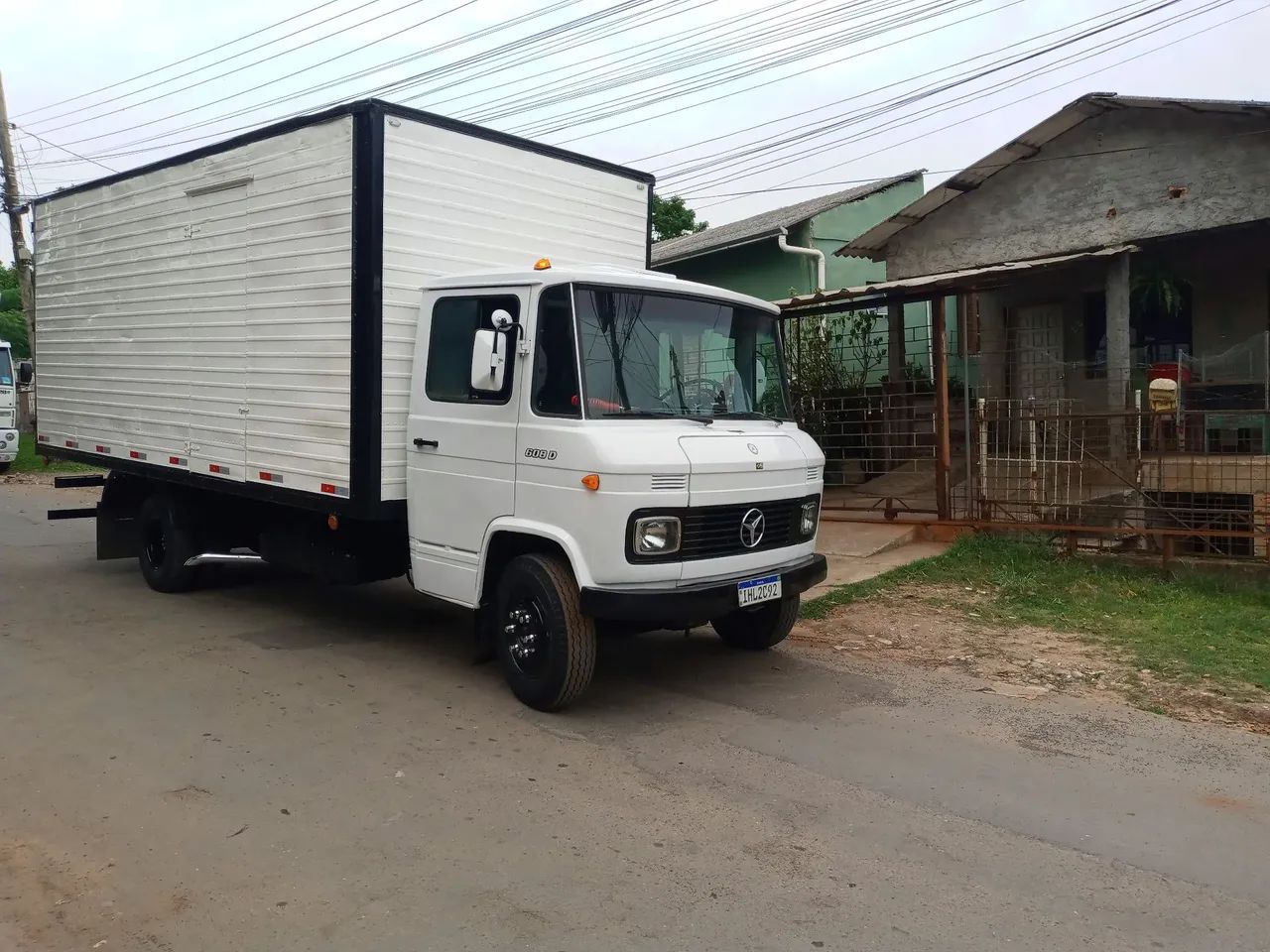 Mercedes 608 ano 85 freio a ar