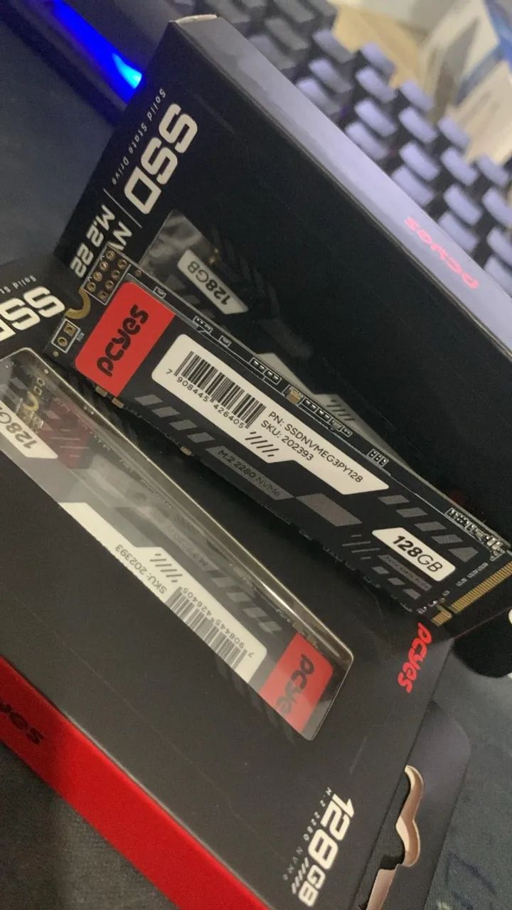 SSD M2 NVMe 128gb 512gb e 1tb.