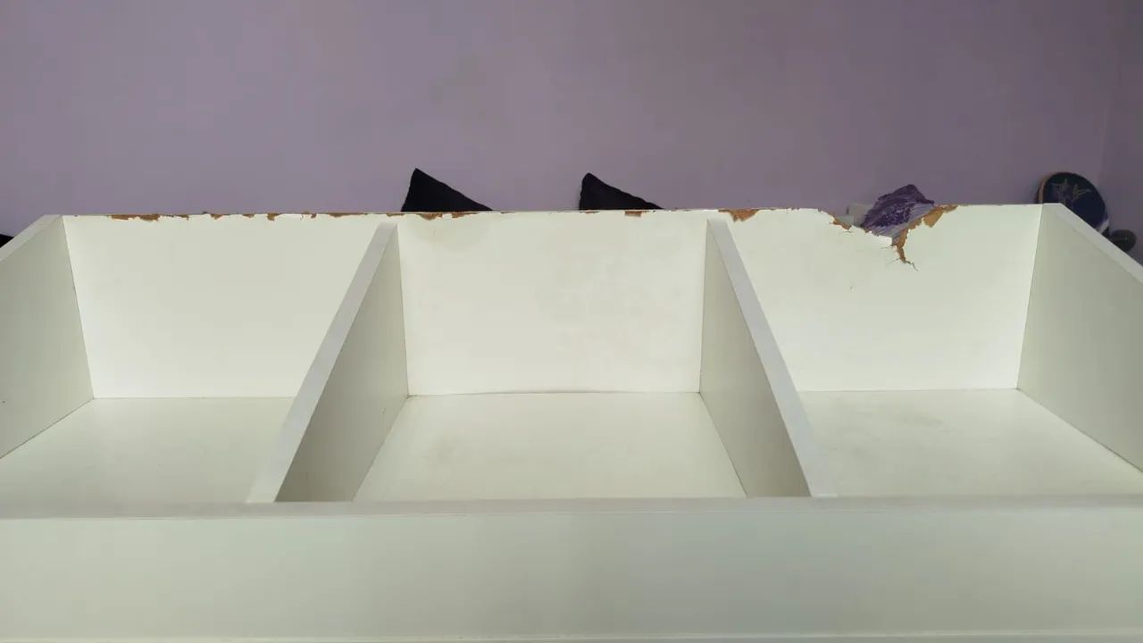 Estante Infantil Branca com Compartimentos - Foto 4