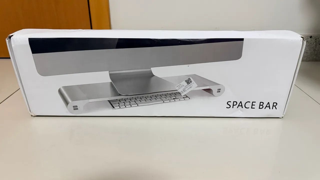 Suporte Base para Monitor com 4 USBs de Carregamento