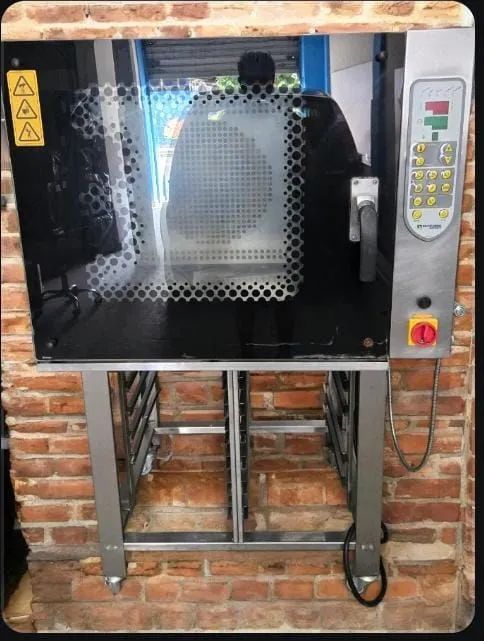 Forno Industrial Profissional Combinado C Max 6 trifásico super novo