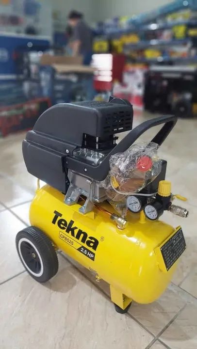 Compressor de Ar 24 Litros 116Psi 2.5hp 220v - Tekna (Loja) - Foto 3