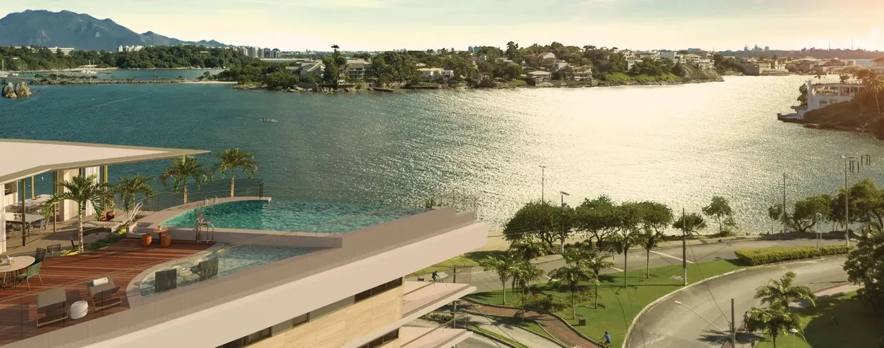 RESERVA VITÓRIA - ILHA TRINDADE, apartamento 4 suítes em Enseada do Suá - Vitória - ES