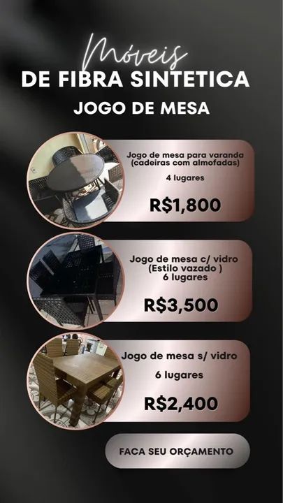 Móveis de corda náutica e fibra sintética