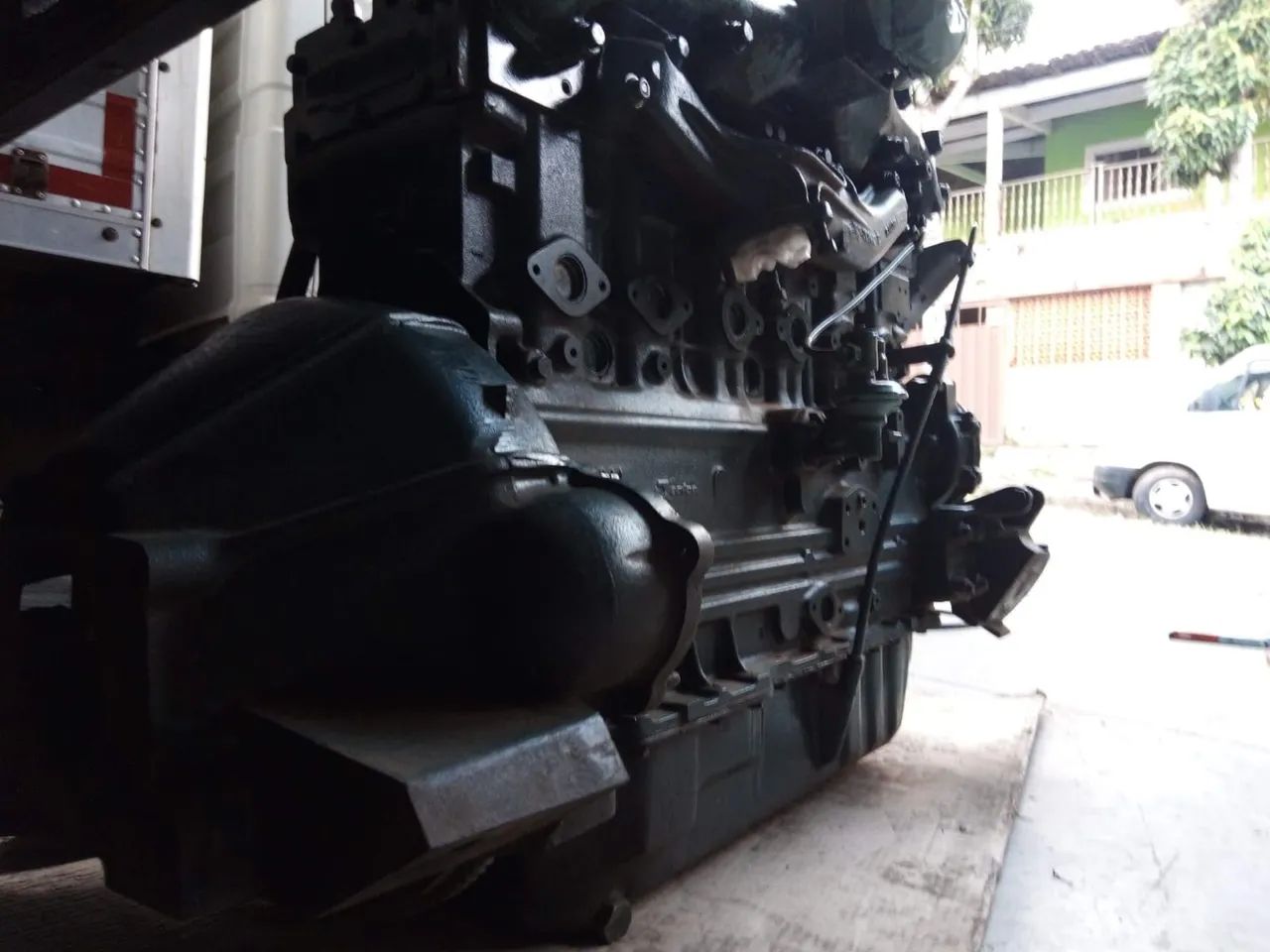 Motor Caminhão Chevrolet GM  D60 - Perkins 6354 - Bomba em pé  6 cilindros - Foto 2
