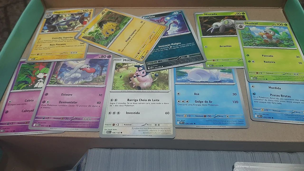 Lote de cartas pokémon 1268 cartas originais - Foto 2