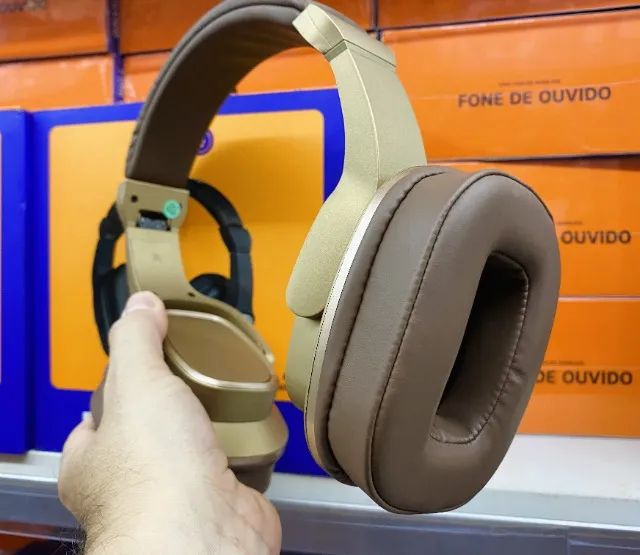 Fone de Ouvido Bluetooth Sem Fio Over-ear Basike BA-Fon-6667 - Foto 4