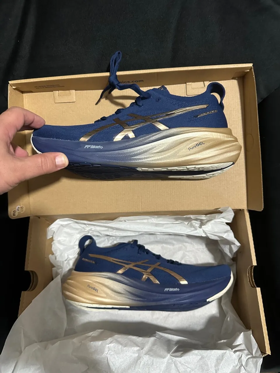 Tênis Asics Gel-Nimbus 26 Platinum Masculino Tamanho 40!