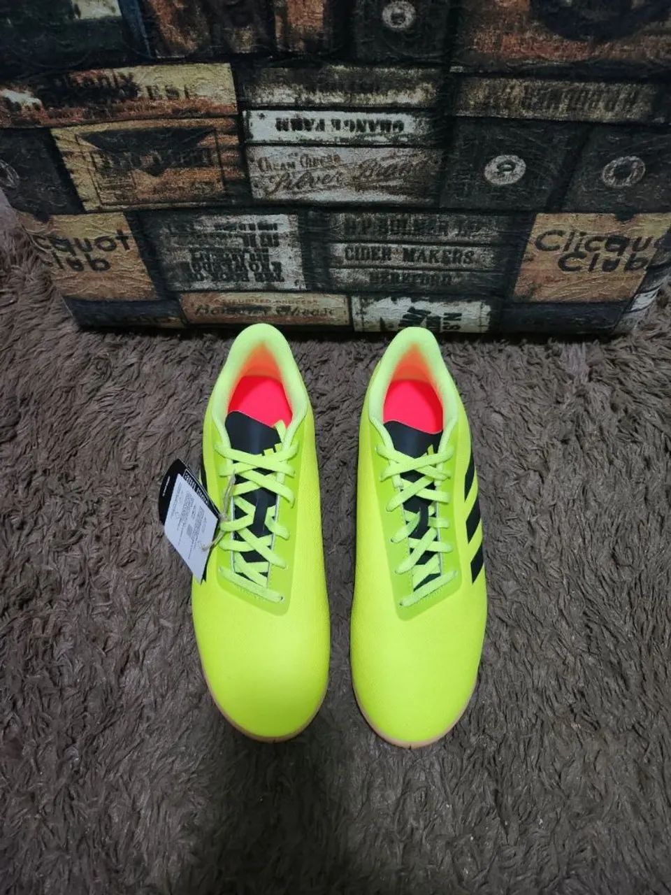 TAM.39/40/41/42/43/44 FUTSAL ORIGINAL ADIDAS FUTEBOL NOVA - Foto 2