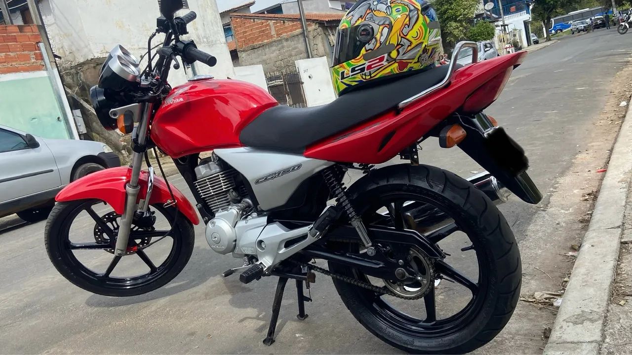 Cg 150 sport vermelha  - Foto 4